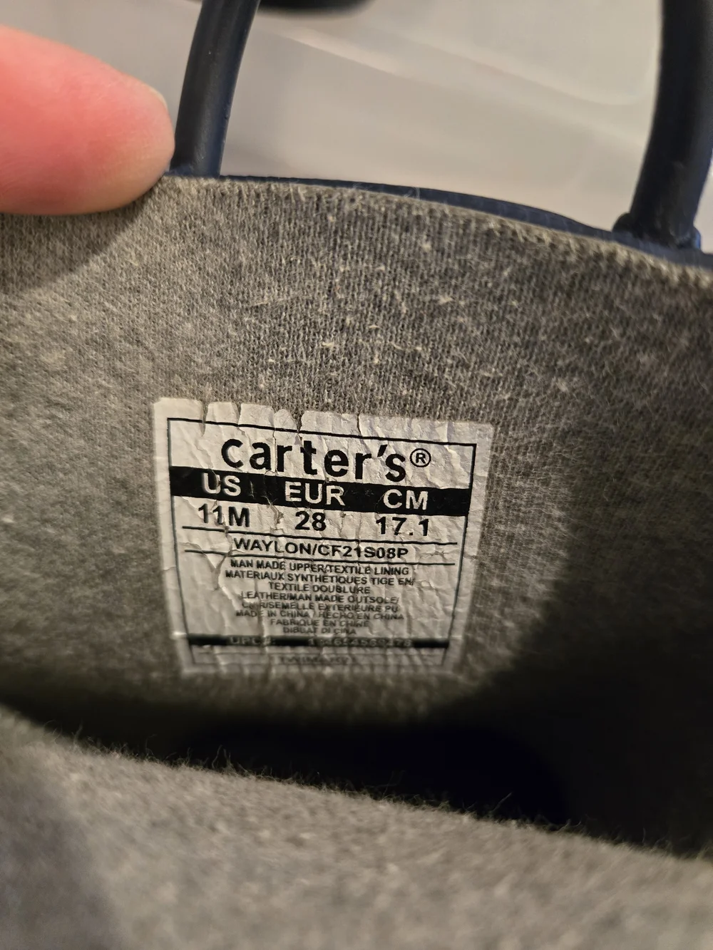 Carter's Green, Cream & Black Kids Rain Boots